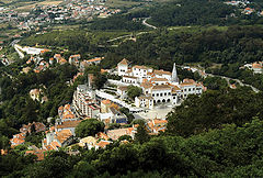  "...from the ruins of the Moorish Castle...)