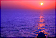  Sunset on the Mediterranean Sea