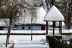  Snowy village