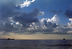 photo "Clouds and sea"