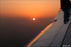 photo "Sunset from the Sky"