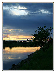 photo "Evening on the Volga river"