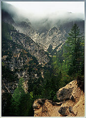 photo "Gloomy gorge"