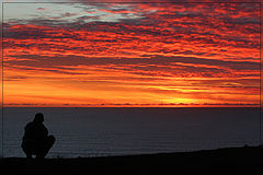 photo "Watching Sunset"