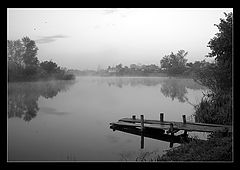 фото "Landscape with footbridge"