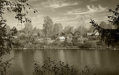 фото "Осенняя деревенька"
