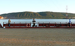 photo "three on a ferry"