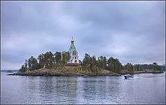 photo "Valaam Island. Chapel of St. Nicholas"