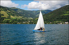 photo "sailing on the lake."