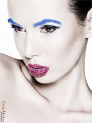 фото "make-up from swarovski"