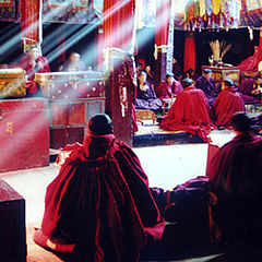 photo "Lighting in Temple"