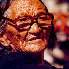 photo "Oldwoman-Tibet"