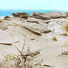 photo "Sand of Issyk-Kul Lake"