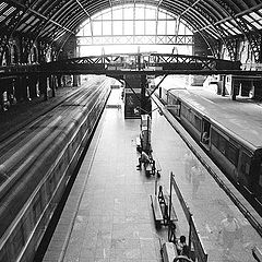 photo "Ghosts at the Train Station"