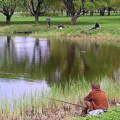 photo "We catch a crucian."