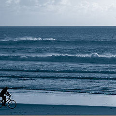 фото "MTB in the beach"