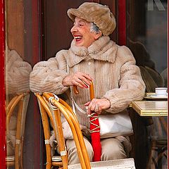 фото "Счастливая парижанка"