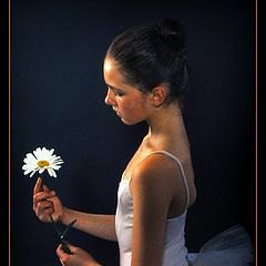 фото "balerina with flower"