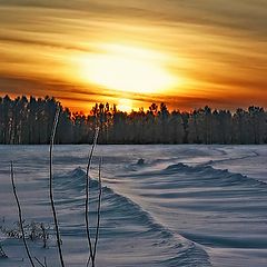 фото "Зимний закат"