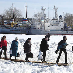 фото "Crossing the Northern Dvina."