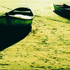 photo "Um mar de outro mundo (barcos)"