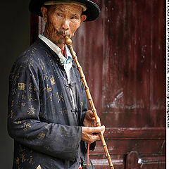 photo "Portrait-Naxi Old Man"