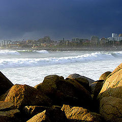 photo "light beyond rocks"