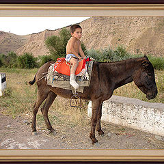 photo "The young horseman"