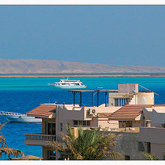 photo "The Blue sea, white nave..."