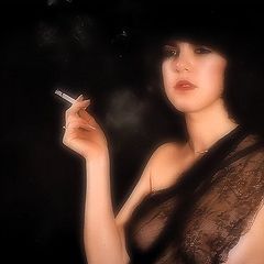 фото "smoking girl"