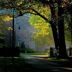 photo "castle in the morning sun"