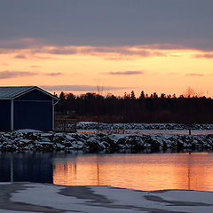 фото "Winter sunset"