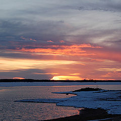 фото "The colours of the Easter sunset"