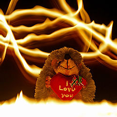 photo "the Fire of Love"