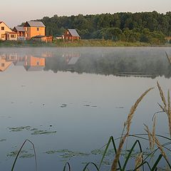 фото "Раннее утро на пруду"