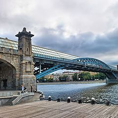 фото "Андреевский пешеходный мост"