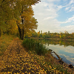 фото "В осеннем парке городском..."