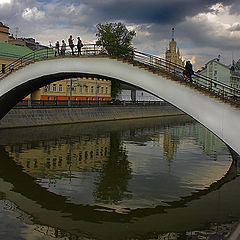 фото "Мостик и небо."