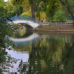 photo "The bridge and reflection."