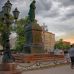 photo "Evening at Pushkin Square."