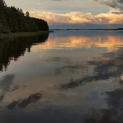 фото "вечер у озера"