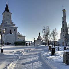 photo "монастырь,угреша,зима,храм,церковь,россия подмосковье"