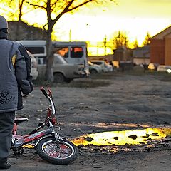 фото "Плавился закат..."