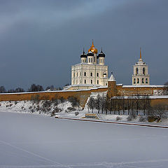 фото "О зимушке-зиме. Старинный Псков."