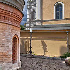 photo "The church yard, light and shadow ..."