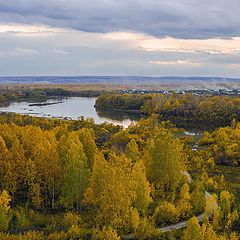 фото "Chulyim river on west of krasnoyarsky kray"