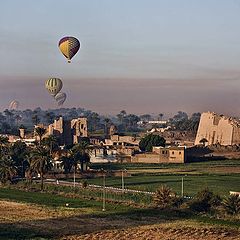 photo "Balloons over Luxor"