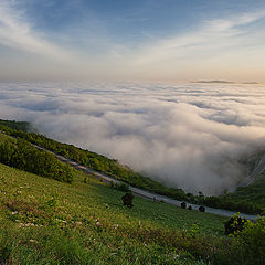 photo "The road into the clouds"