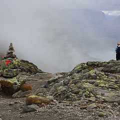 photo "Looking into the clouds"