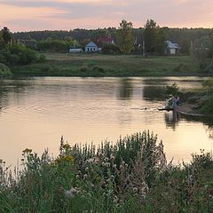 photo "Evening in the village"